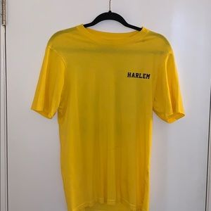 Men’s CottonOn Yellow Harlem Bball Graphic Tee